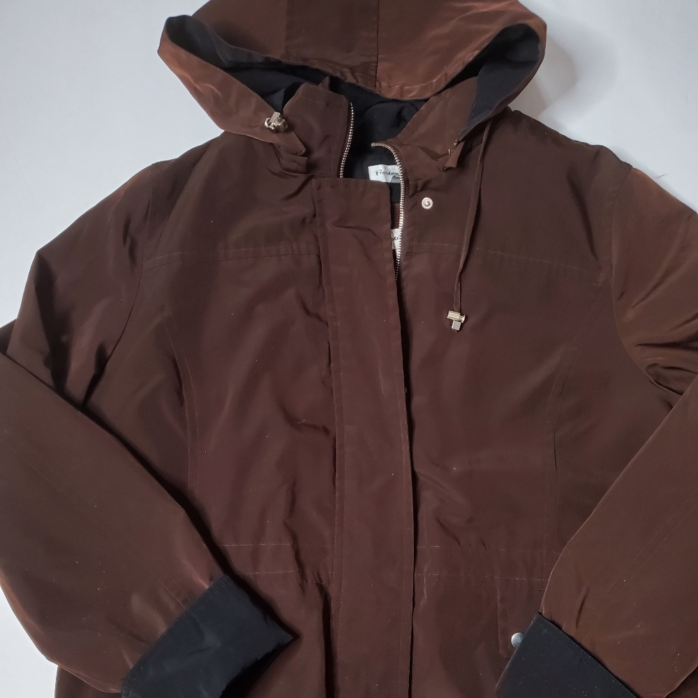 Preston & York Hooded Fleece Lined Parka Jacket XL
